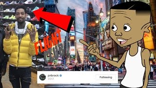 LIL RON RON TOOK ME TO NEW YORK + I MET PNB ROCK