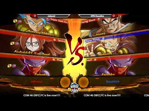 DBFZ [PC] | COM 46 | Jakoozi vs KPB Koustics | These boys were SCRAPPING!!!
