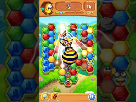 Bee Brilliant Blast Level 100 3 stars