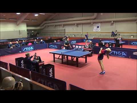 DONNER Marina (FIN) vs SKÅTTET Rikke (NOR)|European Championships Teams STAGE 1 15-16.10.2022