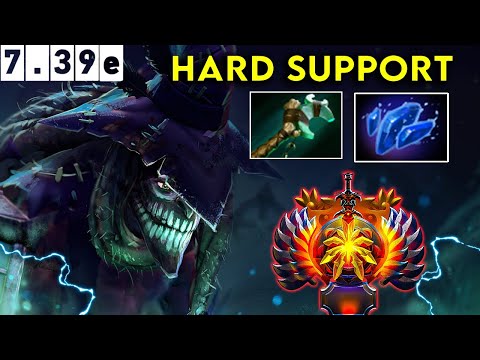 Dazzle Immortal Hard Support - Dota 2 Patch 7.39d Pro Pub Gameplay