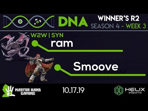 DNA S4:W3 - W2W | SYN |  ram (Ridley) Vs. Smoove (Ganon) - Winner's R2