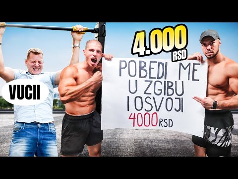 Pobedi me u ZGIBU i osvoji 4000rsd *U KNEZU*