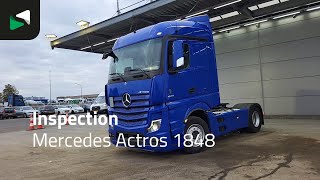 Tracteur routier Mercedes-Benz Actros 1848 4X2 StreamSpace Retarder Standairco Navi Xenon ACC P à vendre - Image 4 | Autoline GA Tracteur routier Mercedes-Benz Actros 1848 4X2 StreamSpace Retarder Standairco Navi Xenon ACC P | Image 4 - Autoline