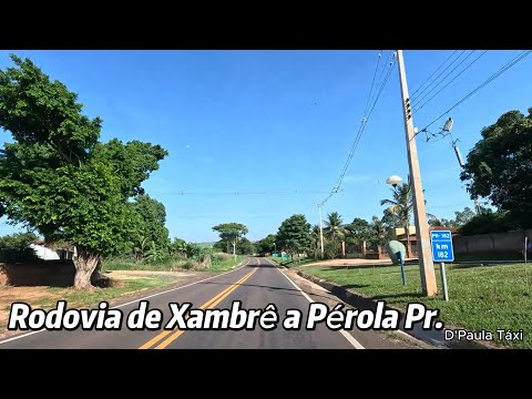 Rodovia de Xambrê a Pérola Paraná.