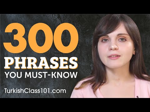 300 Phrases Every Turkish Beginner Must Know