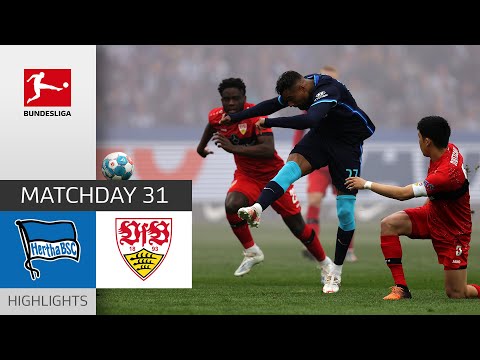 Hertha Berlin - VfB Stuttgart 2-0 | Highlights | Matchday 31 – Bundesliga 2021/22