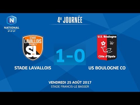 J4 : Stade Lavallois - US Boulogne CO (1-0), le replay