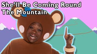 She'll Be Coming Round the Mountain and More | ANIMAL SONGS | Baby Songs from Mother Goose Club!