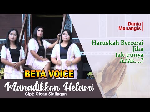 🔴Manadikkon Helami ||Cipt.Oloan Siallagan|| Beta Voice (Official Music Video) Lagu Terbaru 2021