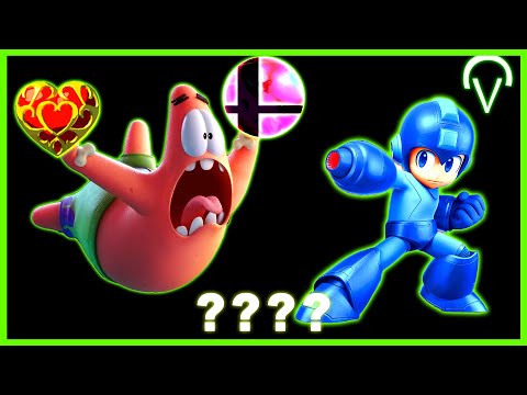 9 Patrick 3D PART 13  🔊 "AAAAHHHHH!!!" 🔊 Sound Variations in 64 seconds, Fall Guys, Super Smash Bros