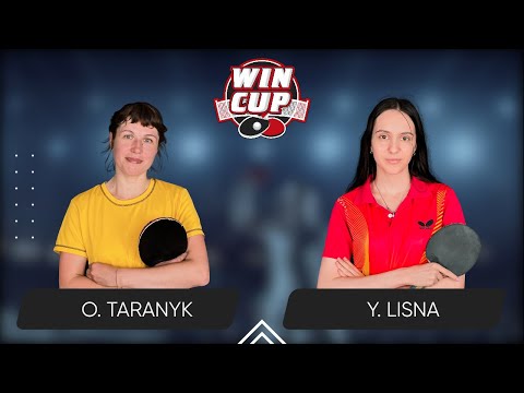 07:00 Olena Taranyk - Yaroslava Lisna  West 1 WIN CUP 16.11.2023 | TABLE TENNIS WINCUP