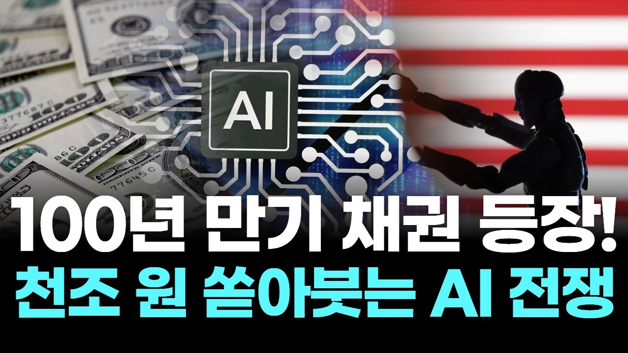 100년 만기 채권 등장! 천조 원 쏟아붓는 AI 전쟁