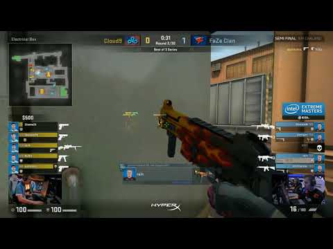 C9 wins force buy - Cloud9 vs Faze - IEM Oakland 2017