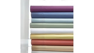Concierge Greek Key Microfiber 4pc Sheet Set