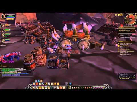 Hellfire Citadel - Hellfire Ramparts complete dungeon with Quests (WoW, human, paladin)