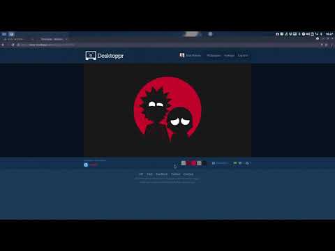 ArchMerge : 24 How to set up variety with the use of desktoppr and dropbox