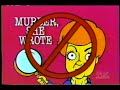 The Simpsons Fox Promo FOX January 10 1995