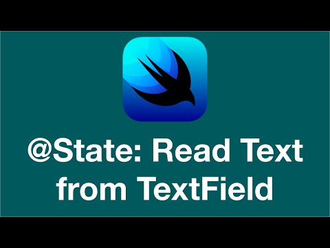 State in SwiftUI: Read Text from TextField