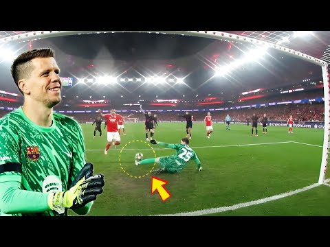 Szczesny’s Great Saves for Barcelona │ With Commentary