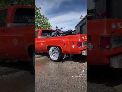 Thumbnail for #chevrolet #classic #truck #c30 #cheyenne #camperspecial #harleydavidson #shortsvideo #shorts #sx250 by Harley-Davidson, Chevrolet, video, Truck, vide