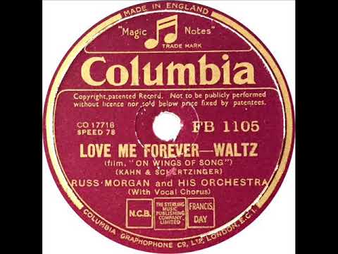 Russ Morgan - Love Me Forever (Audrey Marsh)