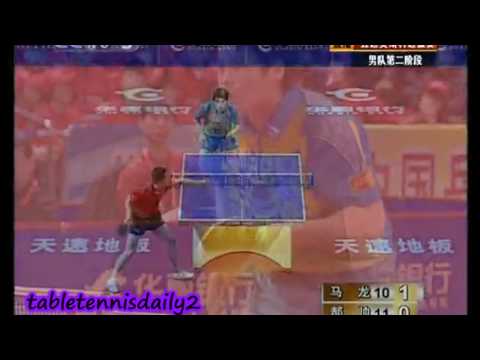Ma Long vs Hao Shuai - 2nd Round of China Trials 2010