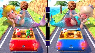 【マリオパーティスーパースターズ】全ミニゲームバトル！マリオVSヨッシーVSピーチVSロゼッタ 4K (UHD)