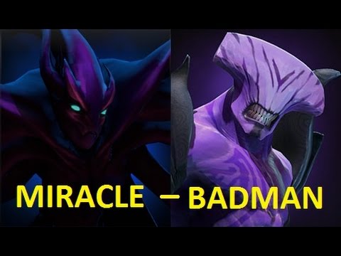 Dota Pro Play Miracle Spectre vs Badman Void 8k MMR Gameplay