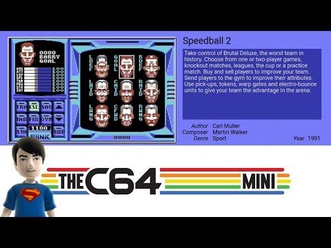 The C64 MINI Games - Speedball 2