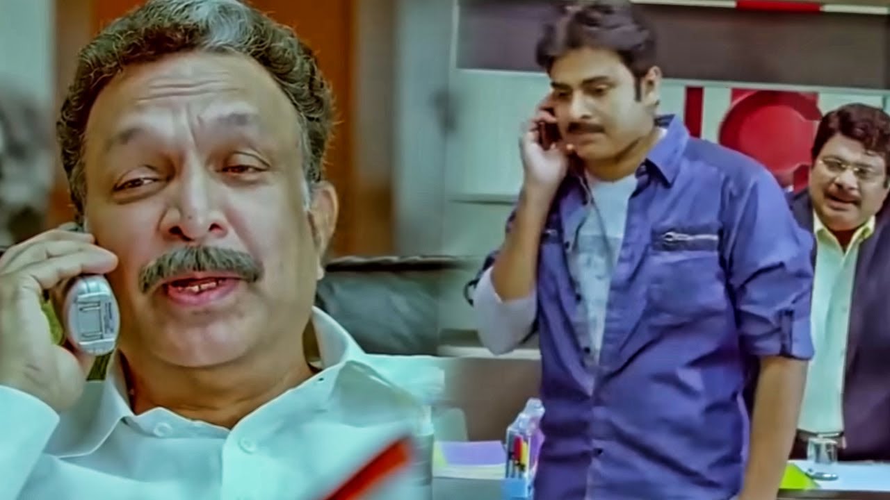 Pawan Kalyan को आया मुख्यमंत्री का फ़ोन | Mera Target फिल्म का Best सीन