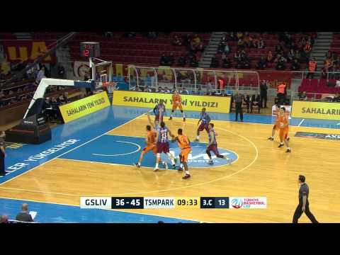 Galatasaray Liv Hospital - Trabzonspor Medical Park Maç Özeti Türkiye Basketbol Ligi