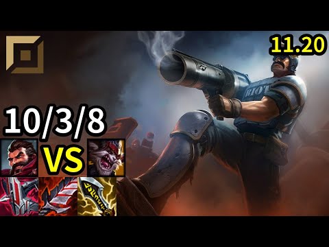 Graves Top vs Kled - KR Grandmaster | Patch 11.20