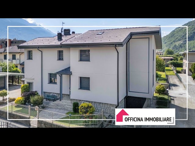 IN ZONA SOLIVA DI MORBEGNO, SPLENDIDA VILLA IN CLASSE A