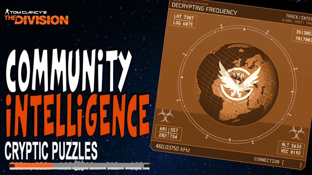The Division - Community Intelligence Puzzle #1