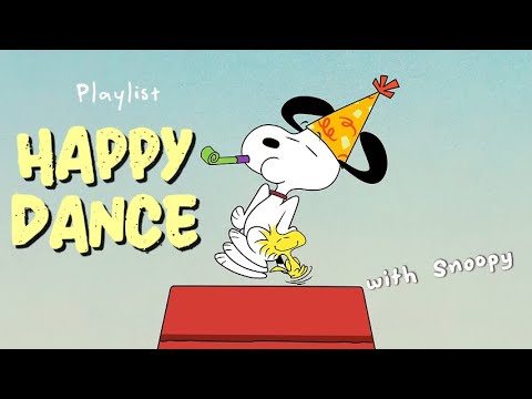 [𝐩𝐥𝐚𝐲𝐥𝐢𝐬𝐭] Wake Up & Happy Dance with Snoopy ☀️ Light Jazz for Bright Mornings
