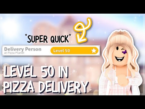 I Made It To Level 50 At The Pizza Delivery Job Bloxburg Jobs Robl - roblox bloxburg pizza delivery levels