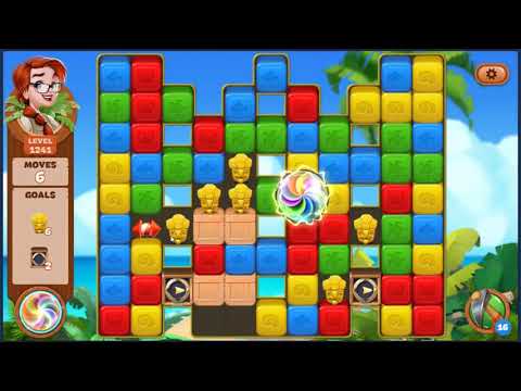 Lost Island Blast Adventure Level 1241 - NO BOOSTERS 🏝️ | SKILLGAMING ✔️