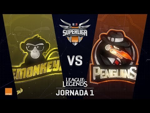 EMONKEYZ VS PENGUINS  | Superliga Orange |  Partido 2 | Split Verano [2018]