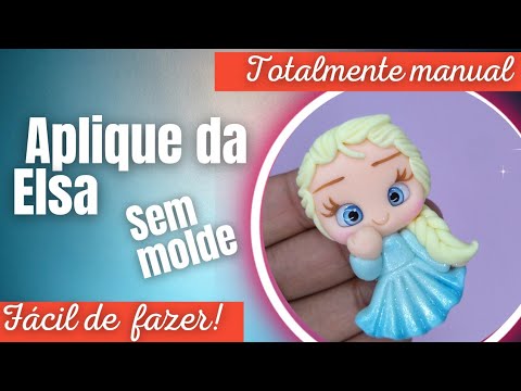 Aplique de biscuit (SEM MOLDE) #apliquedebiscuit #biscuitparainiciantes #biscuitpassoapasso