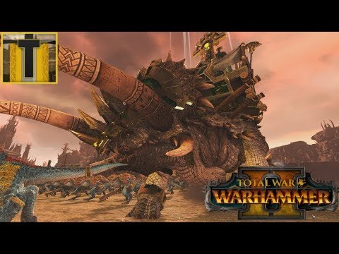 [9] The Dino March Free for All- Warhammer 2 Multiplayer