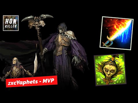 HoN Soul Reaper DAWNBRINGER with SHRUNKEN HEAD - MVP