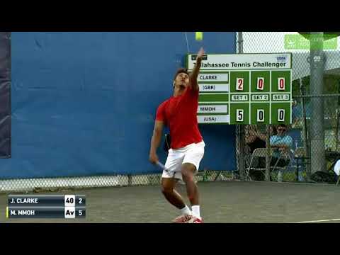 Michael Mmoh vs Jay Clarke - Tallahassee 2018