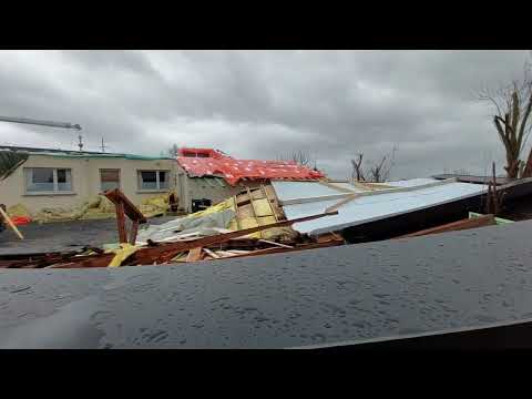 18 februari 2022 - storm Eunice - Westerring Oudenaarde