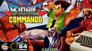 BIONIC COMMANDO – Commodore 64 (1988 UK Version) | Tim Follin‑Powered Grapple‑Hook Platformer