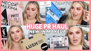 biggest PR HAUL ever 🛍️ NEW makeup, fragrance & skincare unboxing! PART 2