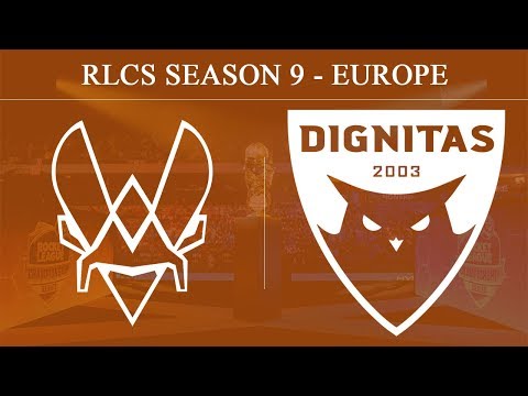 [Goals Highlights] Renault Vitality vs Dignitas | RLCS Season 9 - Europe (9th Mar 2020)