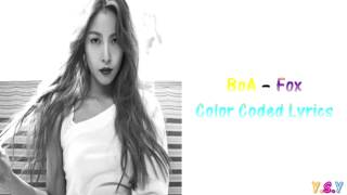BoA (보아) - Fox [Han/Rom/Eng Lyrics]