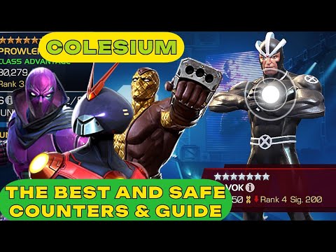 The Real Best Counters For Colesium Havok With Guide | Mcoc