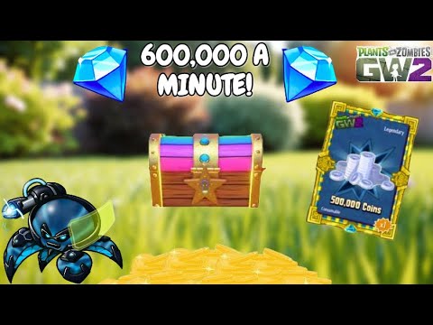 INSANE SOLO INFINITE COINS GLITCH IN PVZ GW2! (600K Coins A Minute!)
